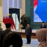 Presiden Prabowo Lantik Djamari Chaniago Sebagai Menko Polkam Yang Baru Foto Sept17 Jumari Chan