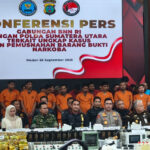 Sinergi BNN RI dan Polda Sumut Ungkap 1,7 Ton Narkotika, Tegaskan Perang Melawan Narkoba Foto Sept26 BNN