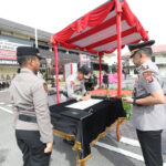 Upacara Serah Terima Jabatan Kapolrestabes Medan Dan Direktur Narkoba Poldasu Foto Okt09 Polrestabes serahkan