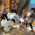 Kapolda Sumut Percepat Perbaikan Akses Jembatan Ambruk di Tapteng Foto Des02 Pandan
